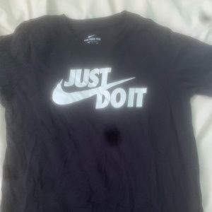 black Nike Tee size small